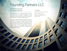 Tablet Screenshot of foundingpartners.com